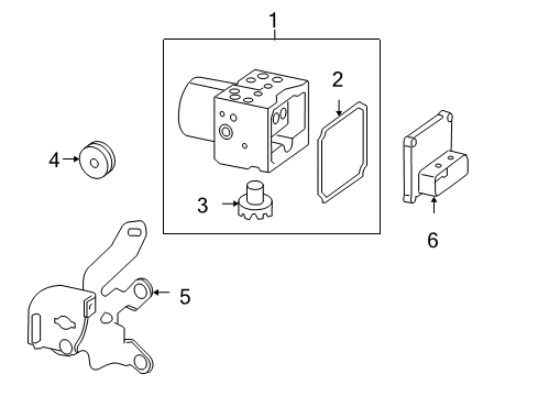 2007 Chevy Impala Anti-Lock Brakes Diagram