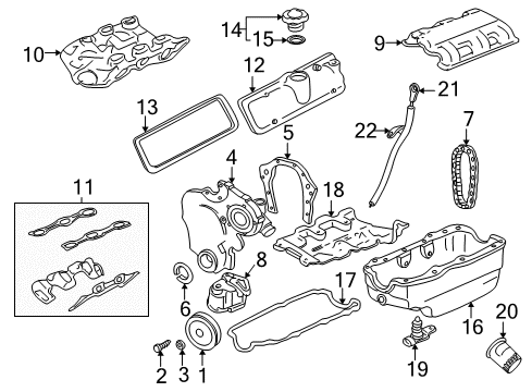 2000 Oldsmobile Alero Senders Diagram