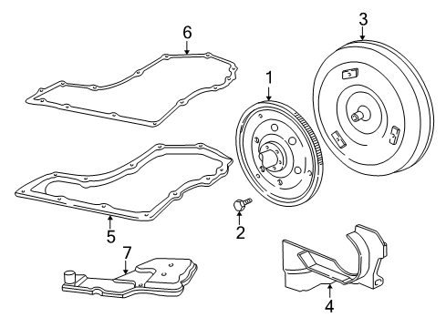 1999 Pontiac Grand Am Automatic Transmission Diagram 2 - Thumbnail