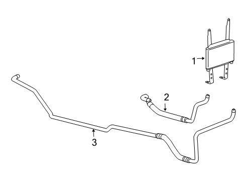 2017 Chevy Express 2500 Trans Oil Cooler Diagram