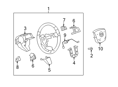 2008 Cadillac CTS Cruise Control System Diagram