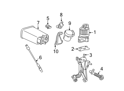 2007 Pontiac Grand Prix EGR System Diagram
