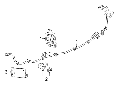 2022 Chevy Equinox Electrical Components Diagram