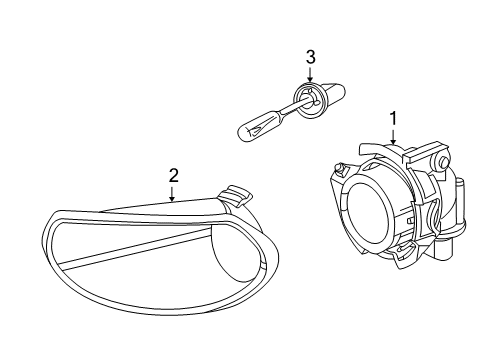2003 Saturn LW200 Fog Lamps Diagram