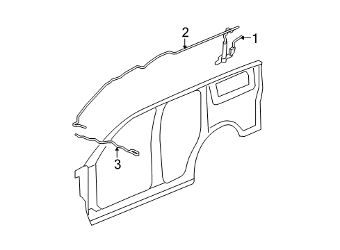 2012 Cadillac Escalade ESV Antenna & Radio Diagram 2 - Thumbnail