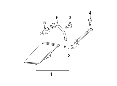 2004 Pontiac Sunfire Park & Signal Lamps Diagram