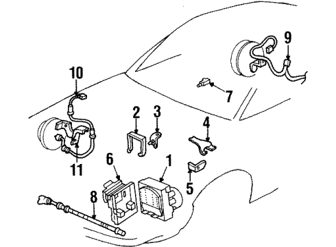 1997 Buick LeSabre Anti-Lock Brakes Diagram 1 - Thumbnail