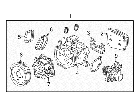 2017 Buick Cascada Oil Cooler Diagram