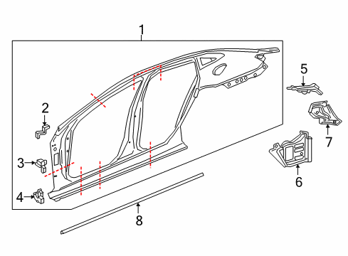 2017 Buick LaCrosse Uniside Diagram
