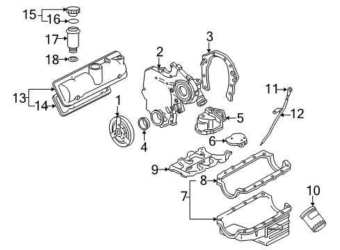 2008 Chevy Uplander Filters Diagram 1 - Thumbnail