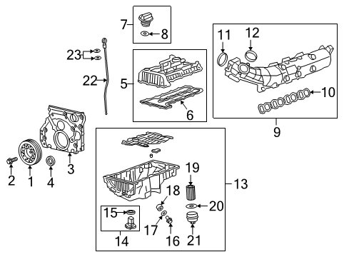2019 Chevy Equinox Fuel Gauge Sending Unit Diagram for 84255784