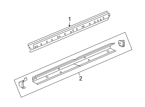 2017 Chevy Traverse Rocker Panel Diagram