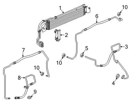 2017 Buick Cascada Trans Oil Cooler Diagram