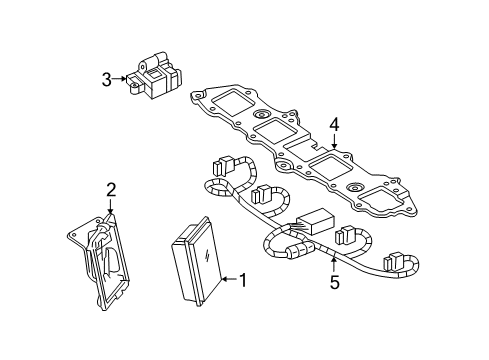 2012 Cadillac Escalade ESV Ignition System Diagram