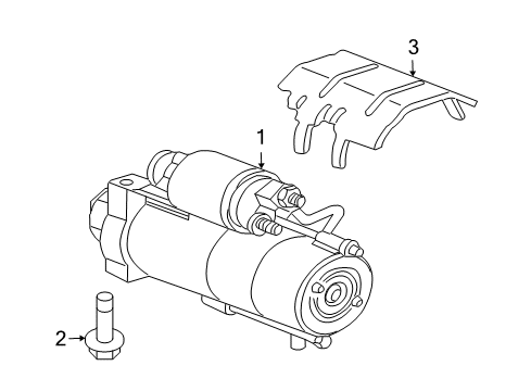 2010 Hummer H3T Starter Diagram