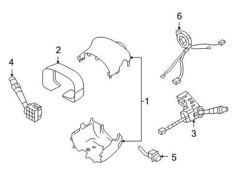 2008 Cadillac XLR Switches Diagram