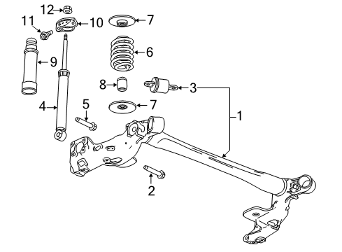 2019 Buick Encore Bumper Diagram for 95242734