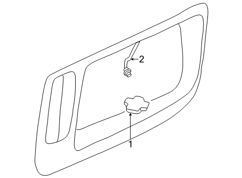 1999 Chevy Express 3500 License Lamps Diagram
