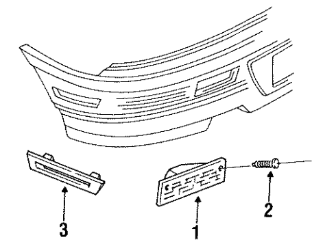 1994 Pontiac Grand Am Backup Lamps Diagram