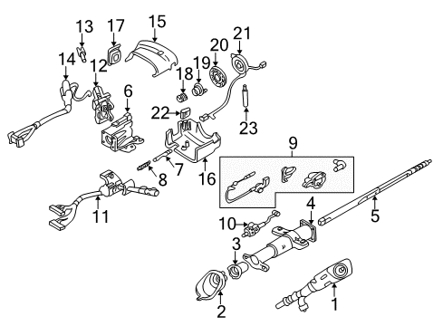 2003 GMC Safari Switches Diagram 3 - Thumbnail