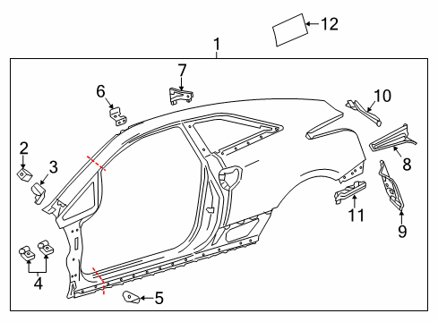 2016 Cadillac ELR Uniside Diagram