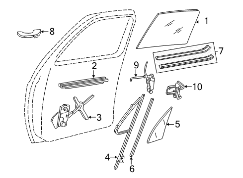1985 Chevy C20 Front Door Diagram