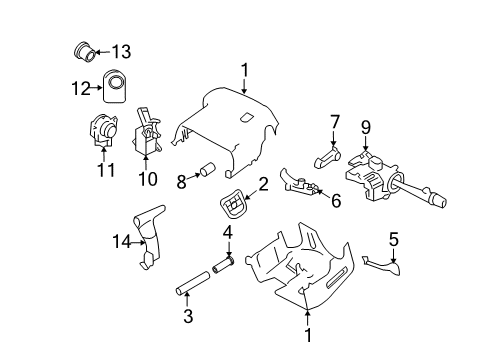 2008 Chevy Impala Switches Diagram 3 - Thumbnail