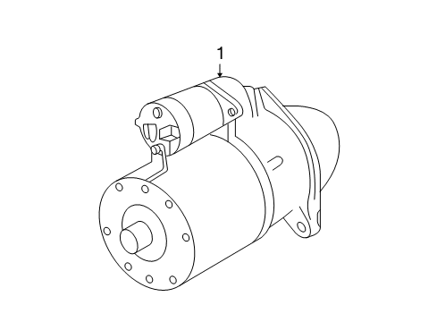 2008 Saturn Aura Starter, Electrical Diagram 2 - Thumbnail