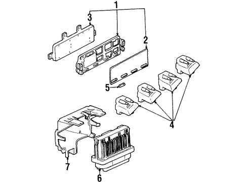 1999 Oldsmobile Aurora Ignition System Diagram