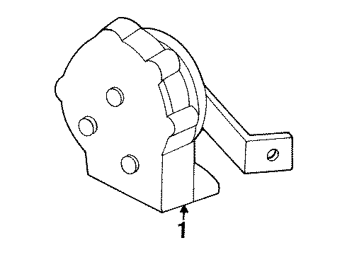 1998 Cadillac DeVille Horn Diagram