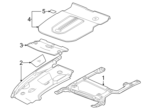 2023 Cadillac LYRIQ Covers & Shields Diagram