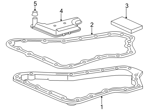 2007 Pontiac Grand Prix Transaxle Parts Diagram