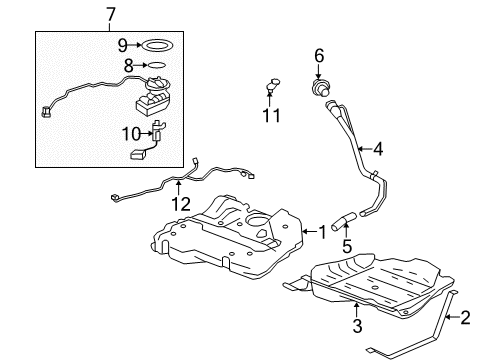 2007 Saturn Aura Senders Diagram 3 - Thumbnail