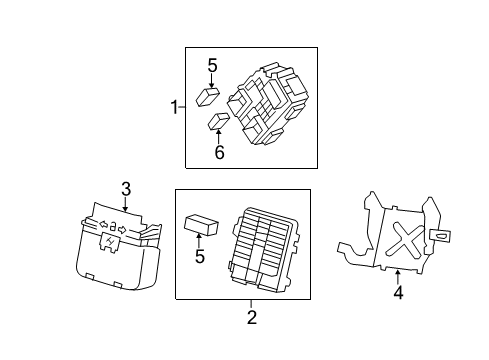 2014 Chevy Silverado 2500 HD Fuse & Relay Diagram