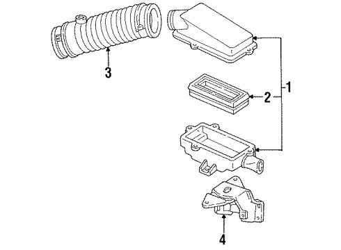 1994 Chevy Lumina Filters Diagram 2 - Thumbnail