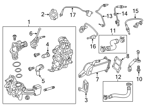 2021 Chevy Express 3500 EGR System Diagram