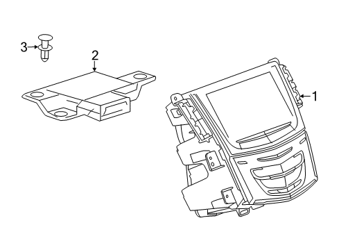 2019 Cadillac XTS Navigation System Diagram