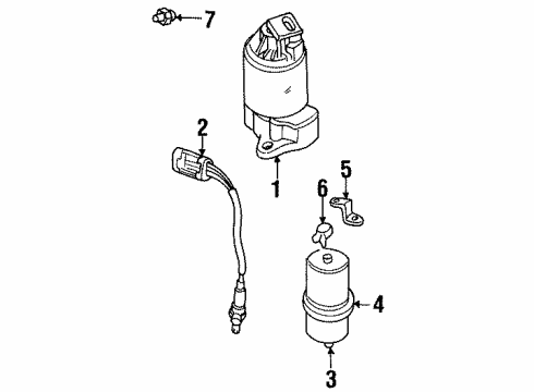 1999 Pontiac Bonneville EGR System Diagram