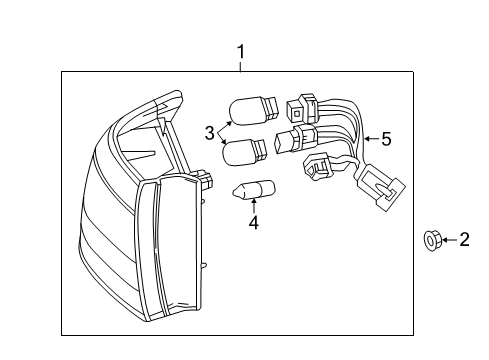 2017 Buick Verano Tail Lamps Diagram