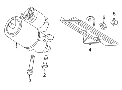 2000 Pontiac Bonneville Starter Diagram
