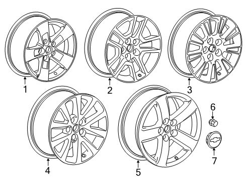 2015 Chevy Malibu Wheels Diagram