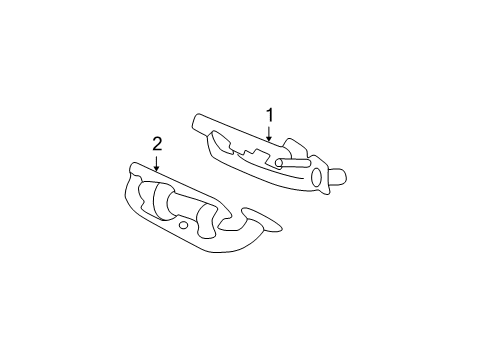 2005 Buick LeSabre Exhaust Manifold Diagram