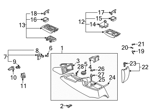 1994 Chevy Camaro Lighter Connector Diagram for 12085504
