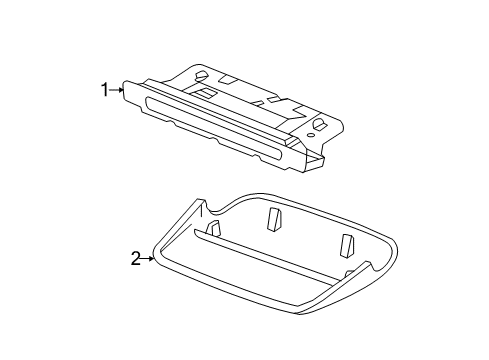 2017 Buick Verano High Mount Lamps Diagram