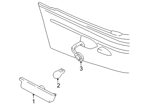 2005 Buick Park Avenue Side Marker Lamps Diagram