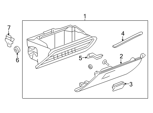 2017 Chevy Equinox Glove Box Diagram