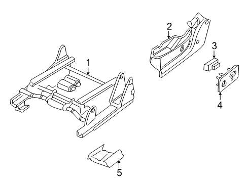 2004 Cadillac Escalade ESV Power Seats Diagram 3 - Thumbnail