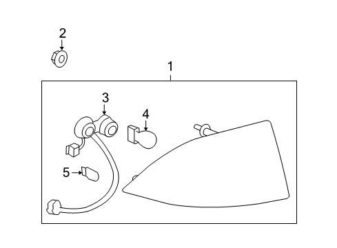 2006 Buick Lucerne Tail Lamps Diagram