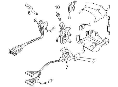 2002 Chevy Express 2500 Ignition Lock, Electrical Diagram 2 - Thumbnail
