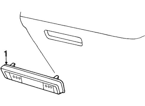 1994 Buick Regal Rear Lamps - Side Marker Lamps Diagram 2 - Thumbnail